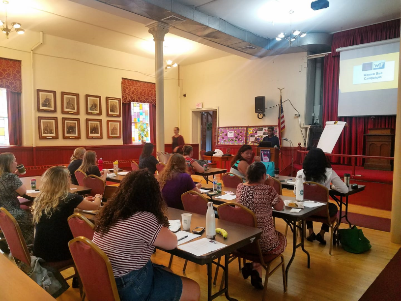 People at Trans United event